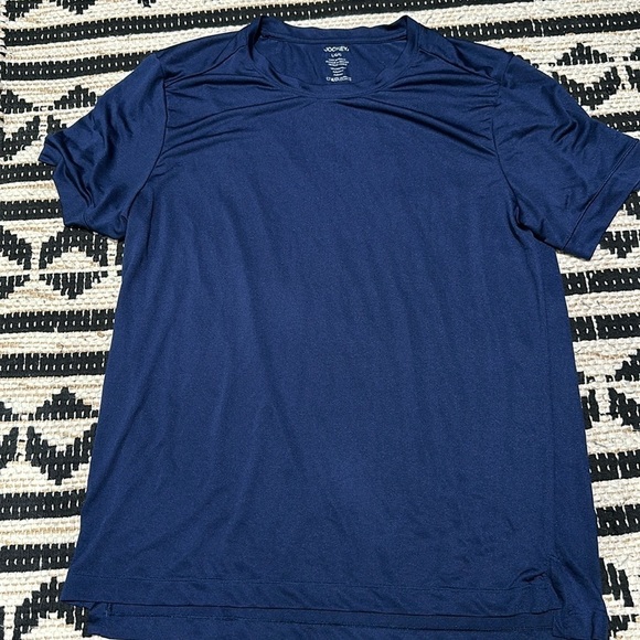 Navy blue Jockey active Tee - Picture 2 of 3